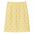 AGARAA embroidered skirt yellow