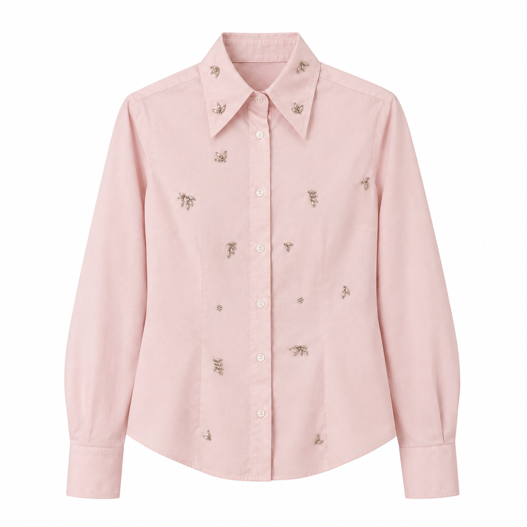 SHAROUKAN shirt embroidered