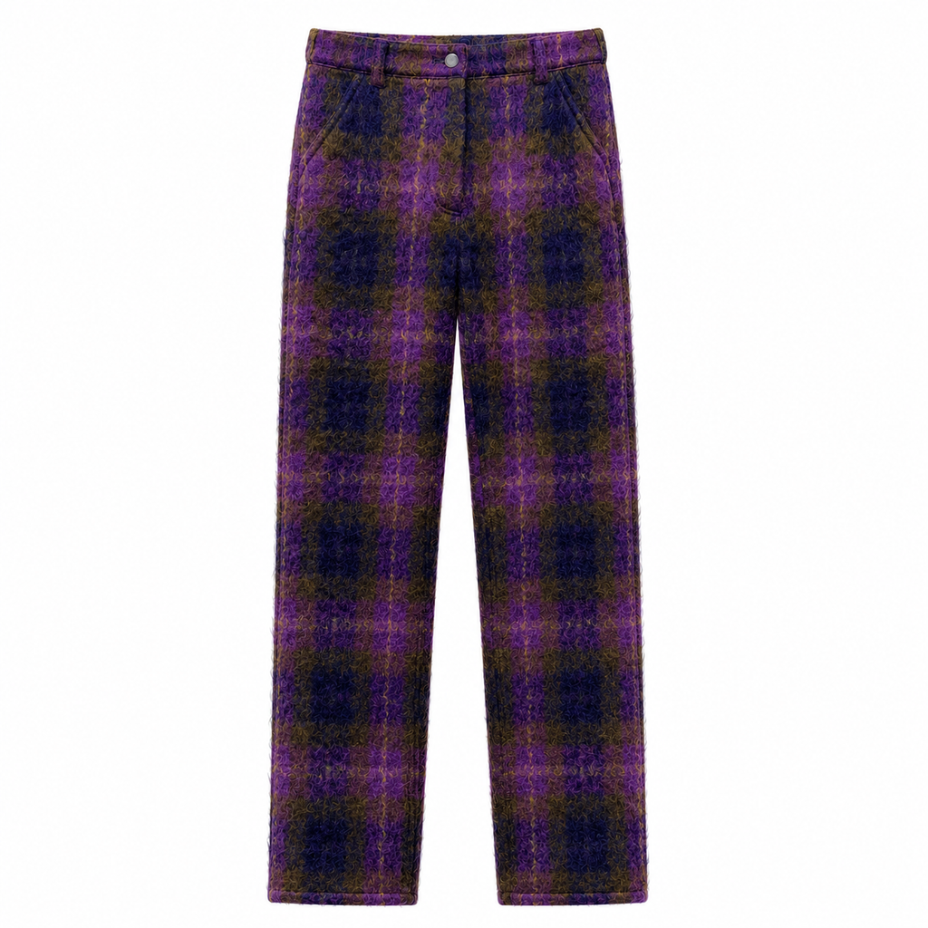 CHENEE pants checked