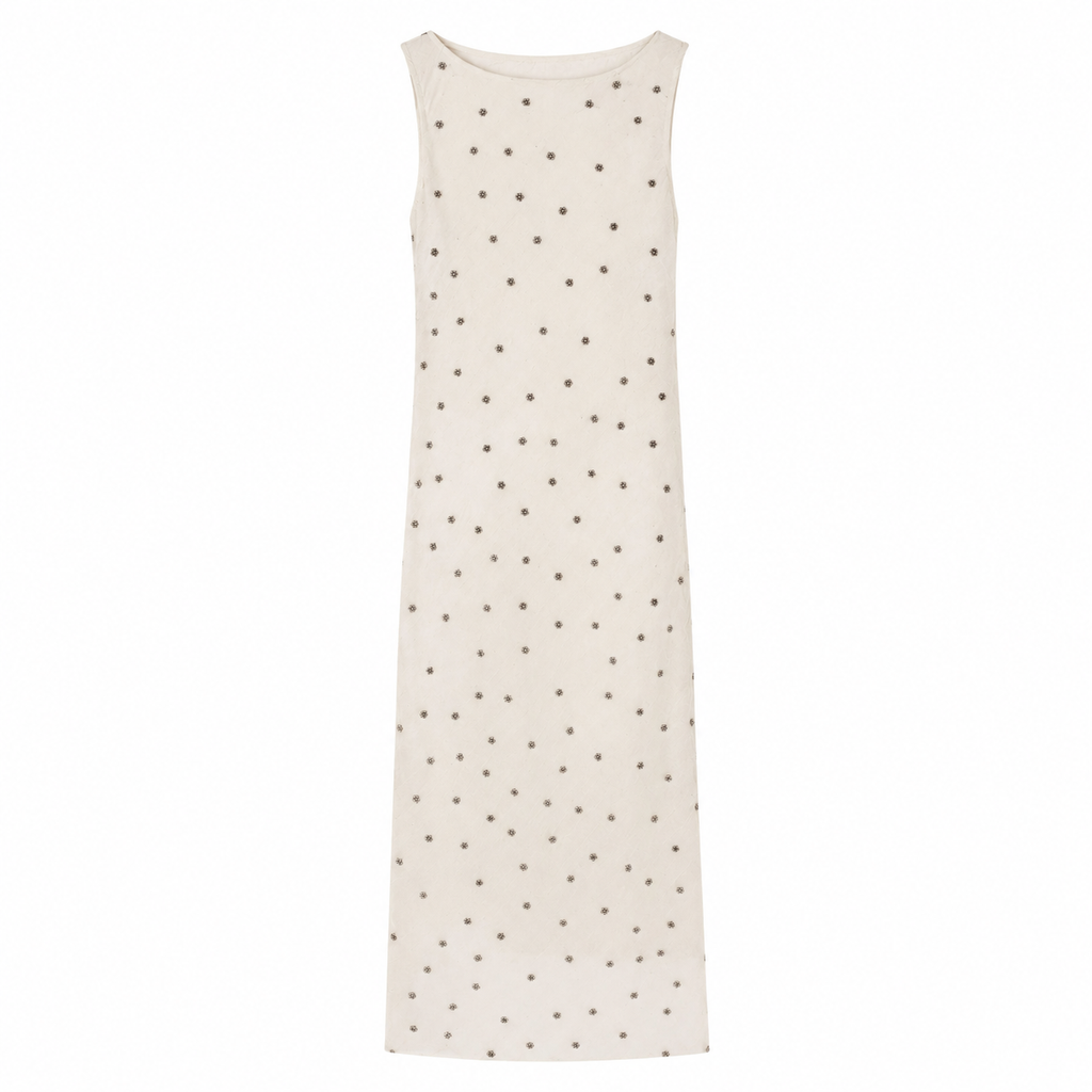 DHAREE dress embroidered