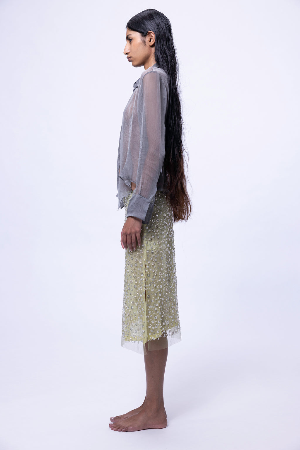 GALAXY skirt lime