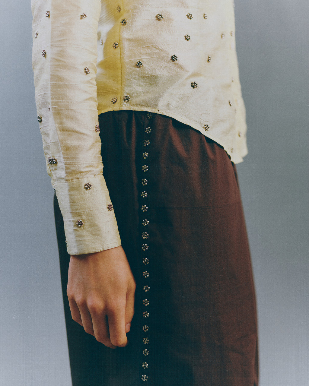 Khel trousers embroidered
