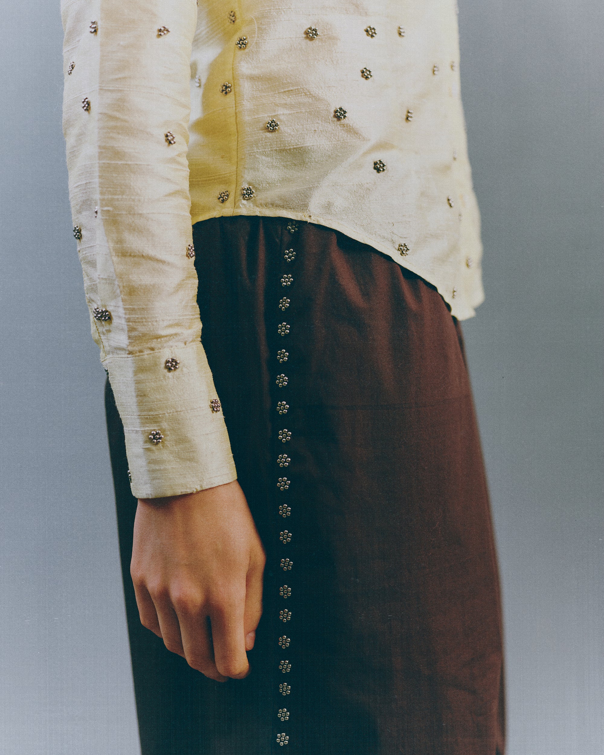 Khel trousers embroidered
