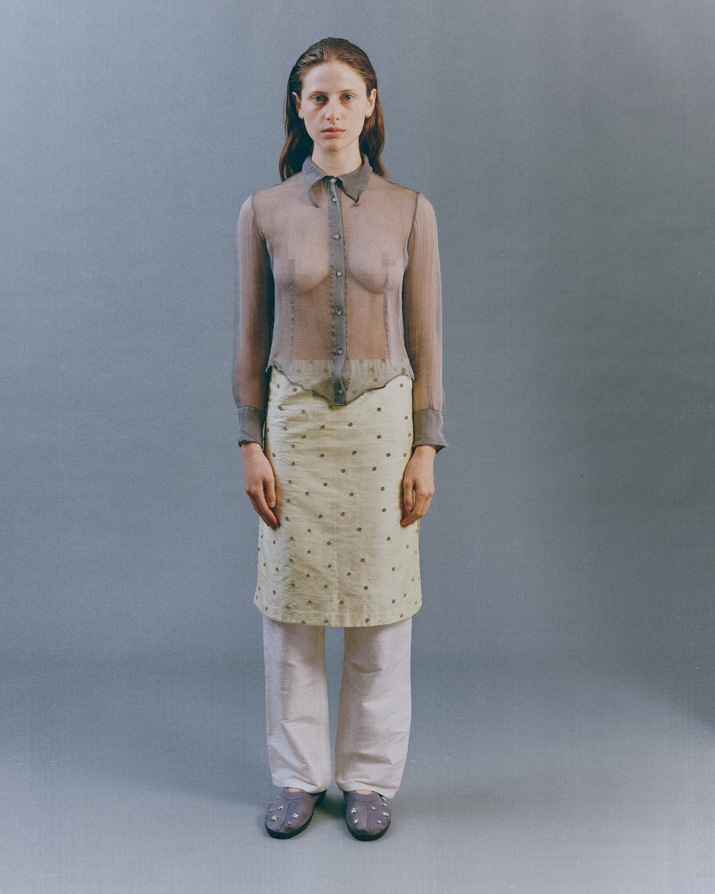 SHAROUKAN shirt grey
