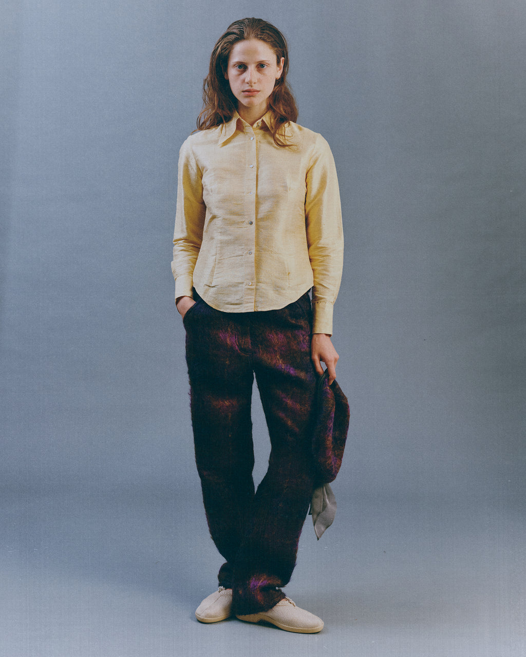 CHENEE pants checked