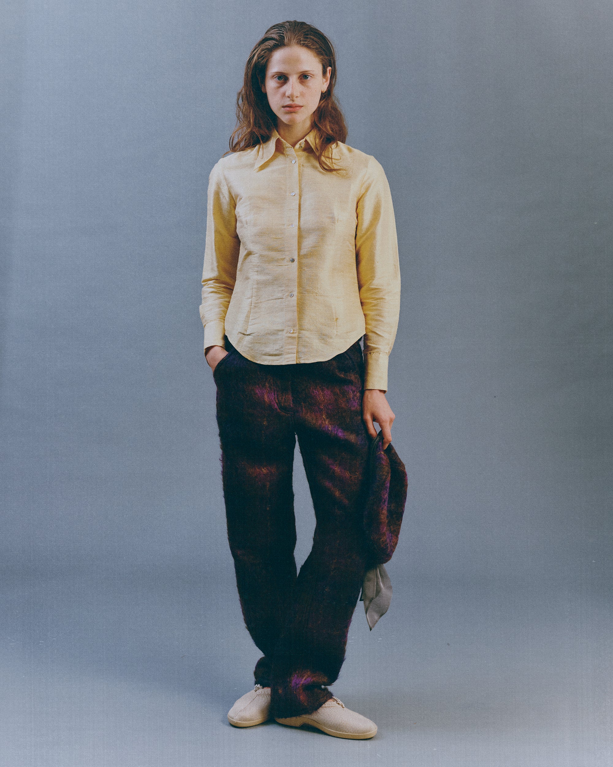 CHENEE pants checked