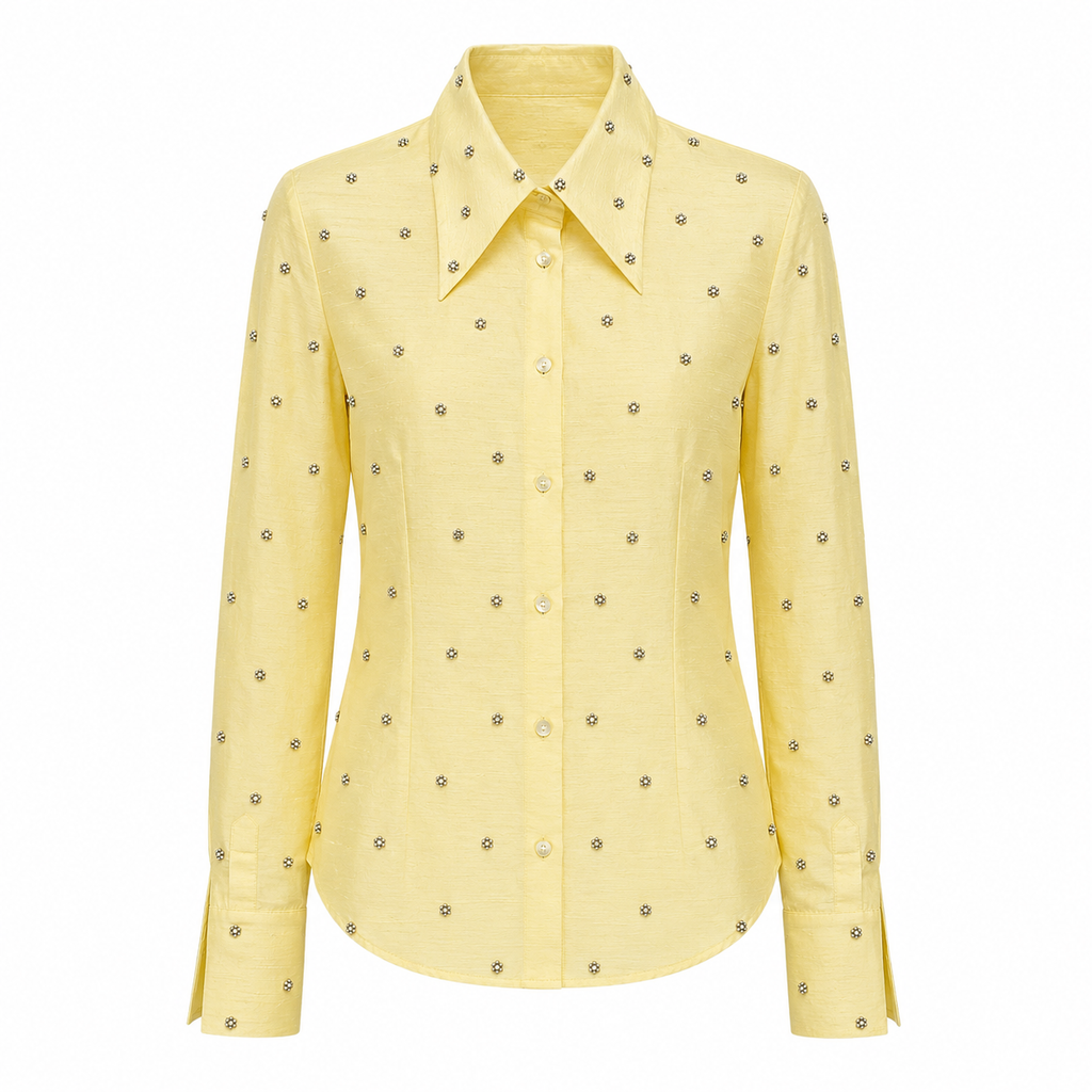 SHAROUKAN shirt embroidered